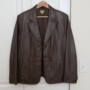 Caslon Leather Jacket